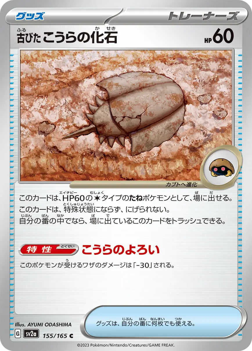 Ancient Dome Fossil 155/165-C