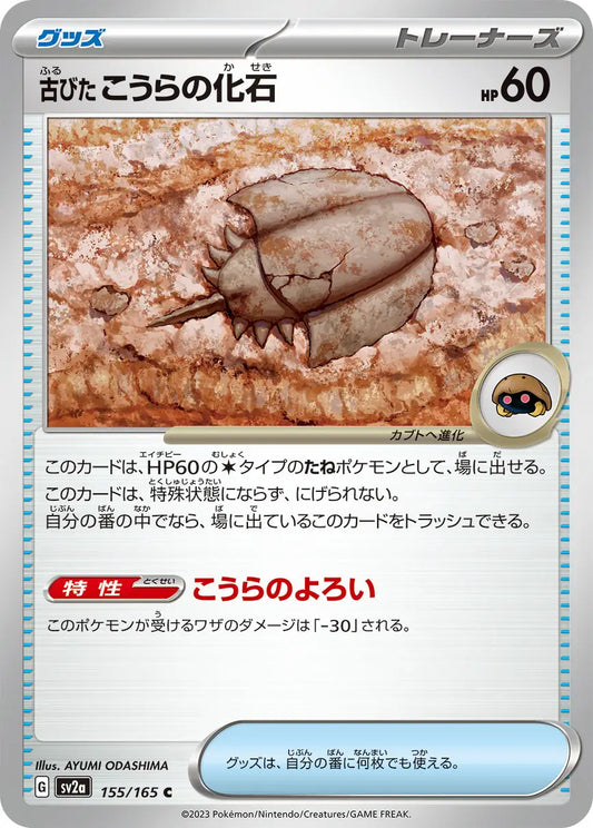 Ancient Dome Fossil 155/165-C