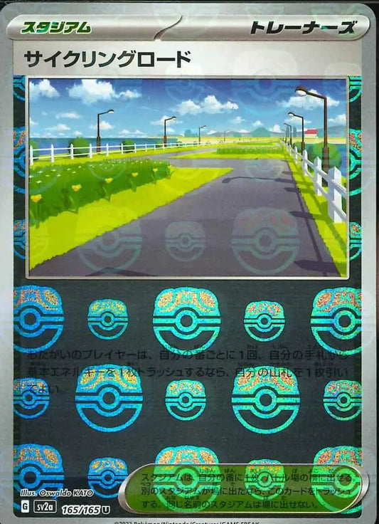 Cycling Road 165/165-U-Master Ball Holo