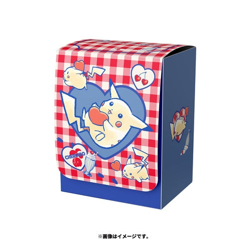 Pokemon Card Game Deck Case Pikachu and Heart