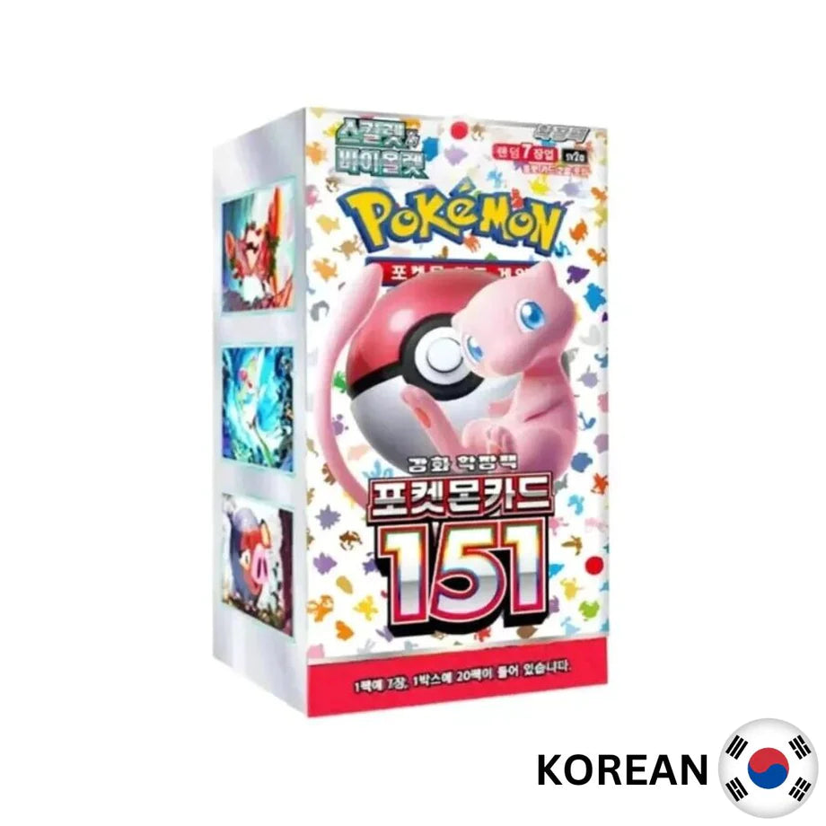 Pokemon Card Scarlet & Violet sv2a 151 Booster Box (Korean)