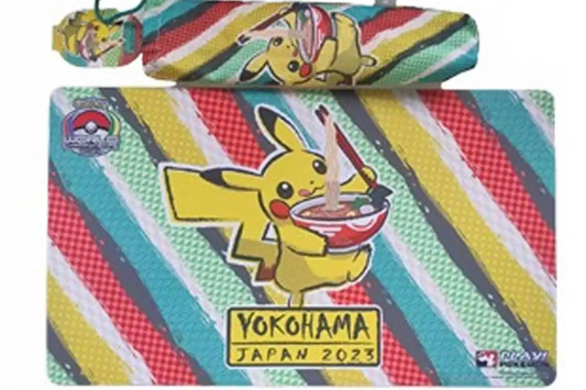 Pokémon World Championships 2023 Yokohama Japan Pikachu Ramen Playmat