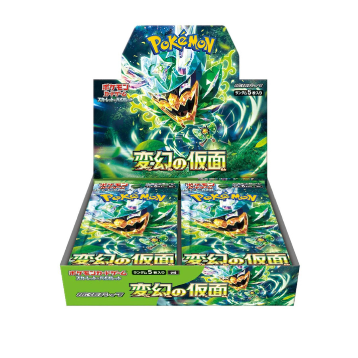 Scarlet & Violet Expansion Pack Mask of Change Booster Box (Japanese)