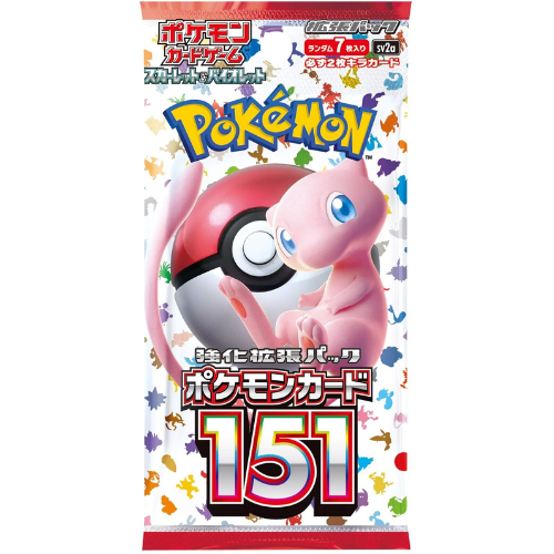 Pokémon Card Game Scarlet & Violet Booster Pack Pokémon 151 sv2a (Japanese)