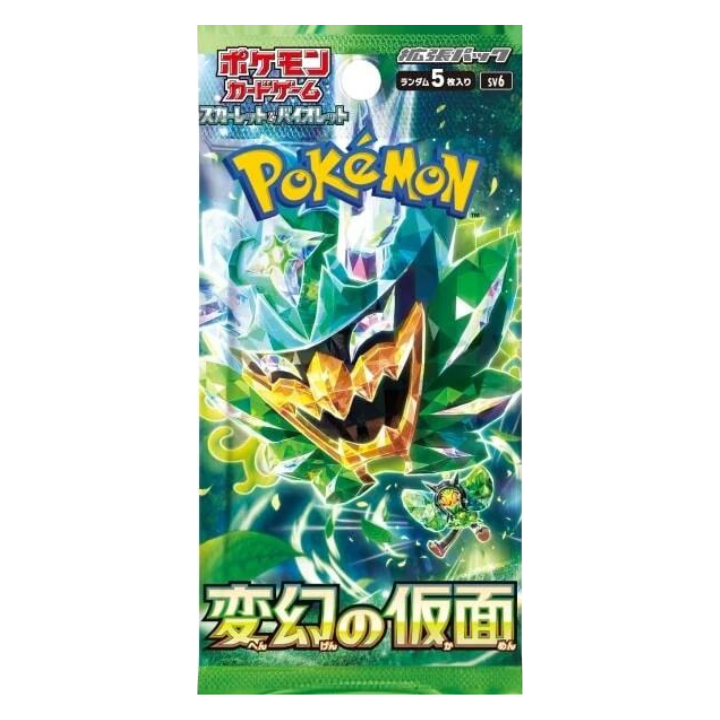 Scarlet & Violet Expansion Pack Mask of Change Booster Pack (Japanese)