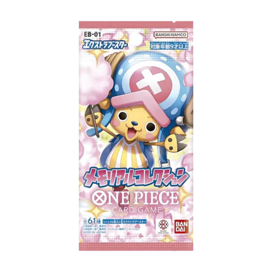 ONE PIECE JAPANESE EB-01 MEMORIAL COLLECTION BOOSTER PACK